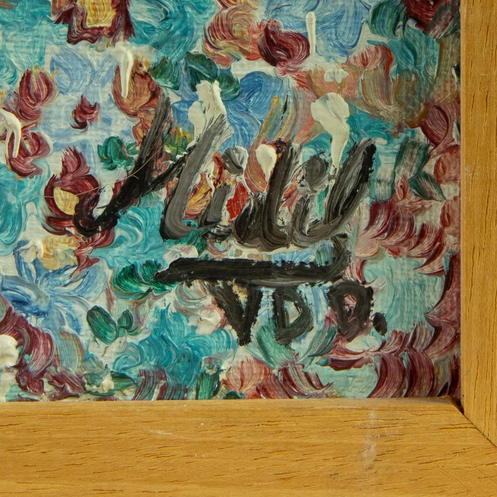 Artwork by Midil van den Driessche, Christmas In The Snow, Made of oil on canvas