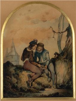 Romantic Scene - Theodor Canneel