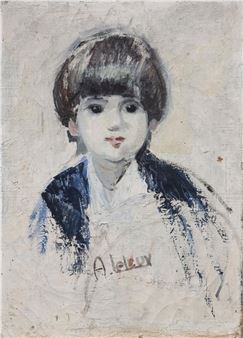 Portrait of a Child - A. Leloux