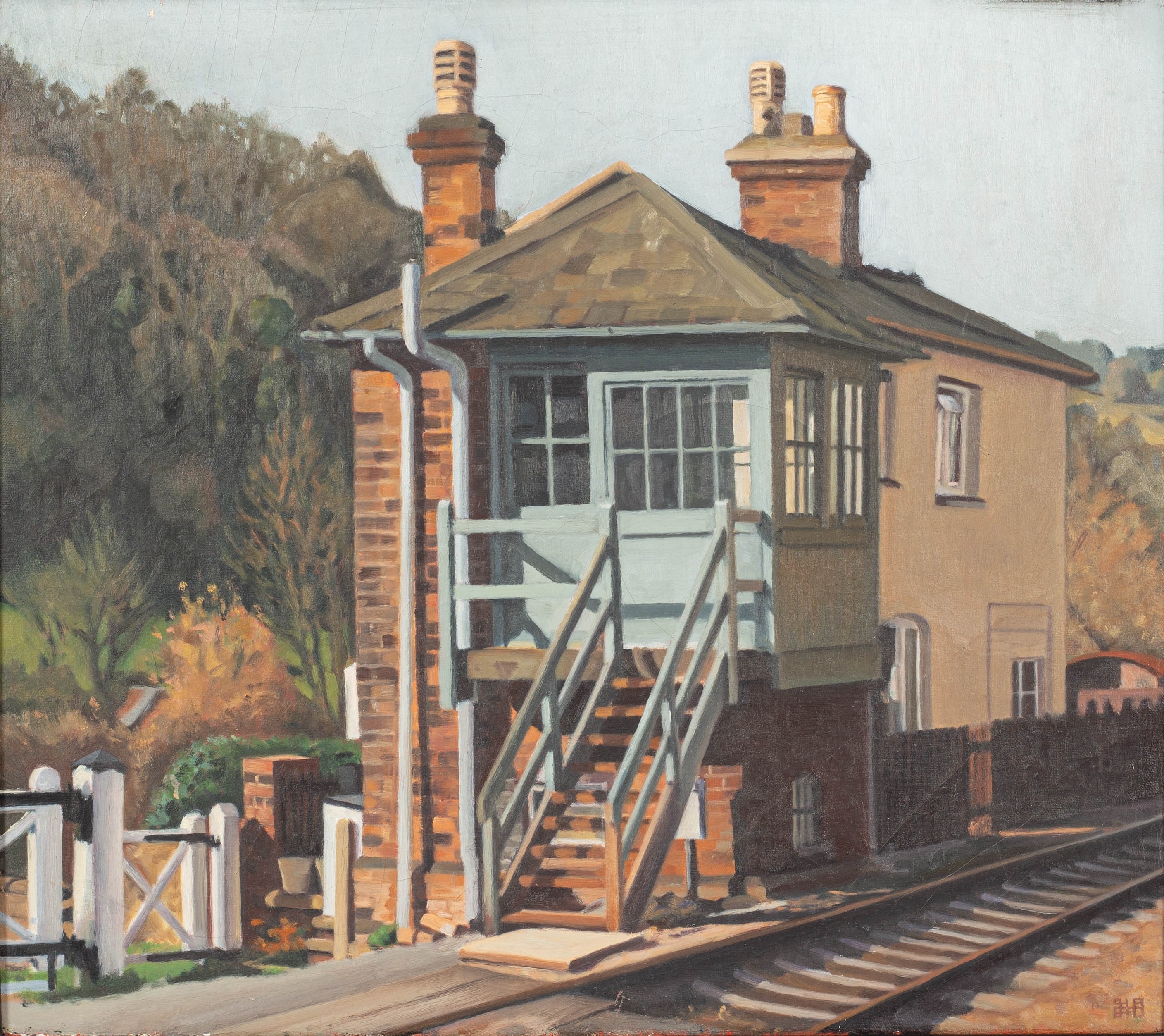 Steven Hubbard | St Mary's Signal Box | MutualArt