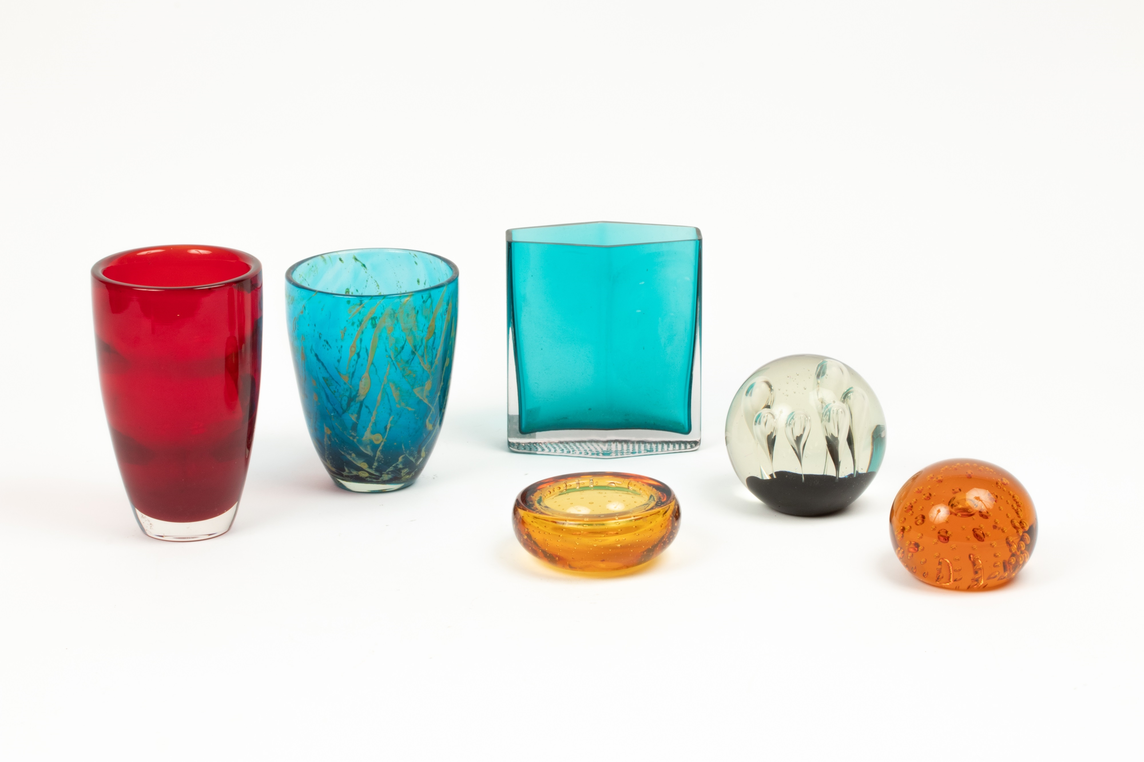 Geoffrey Baxter | Geoffrey Baxter for Whitefriars a ruby red optic vase ...