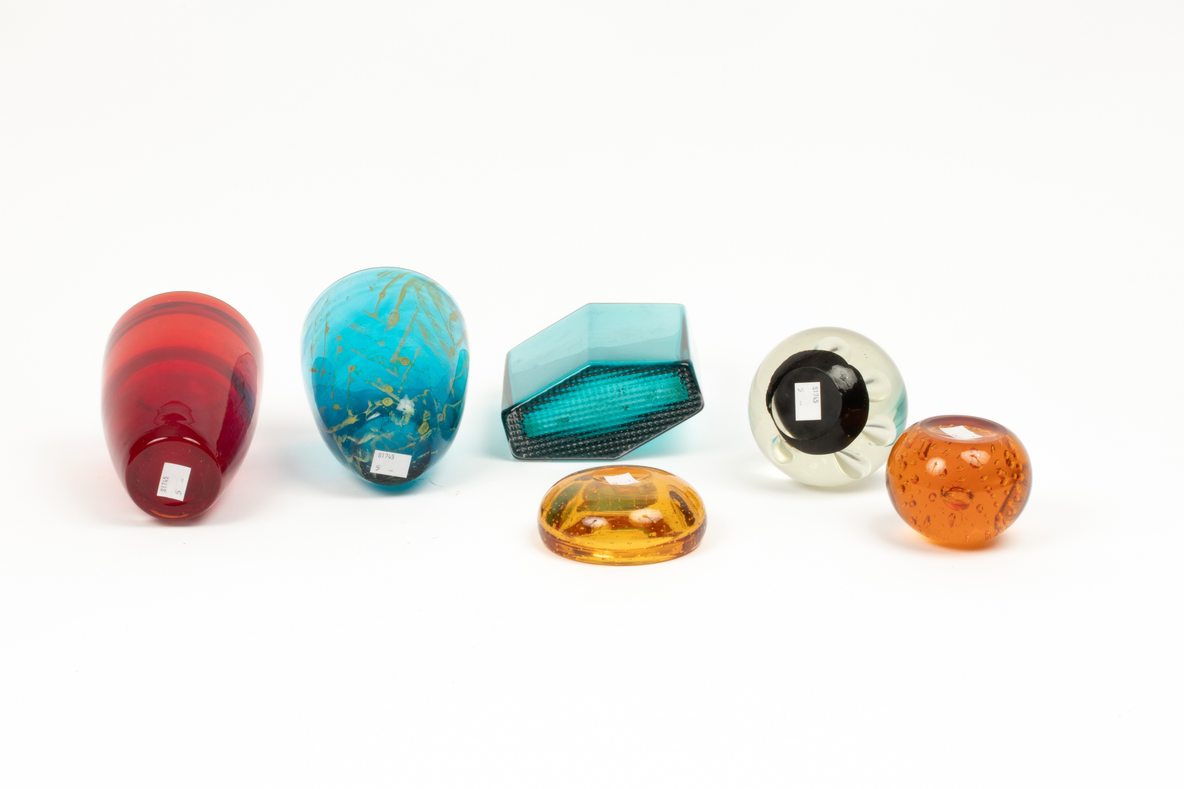 Geoffrey Baxter | Geoffrey Baxter for Whitefriars a ruby red optic vase ...