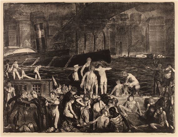 Splinter Beach by George Bellows, 1916