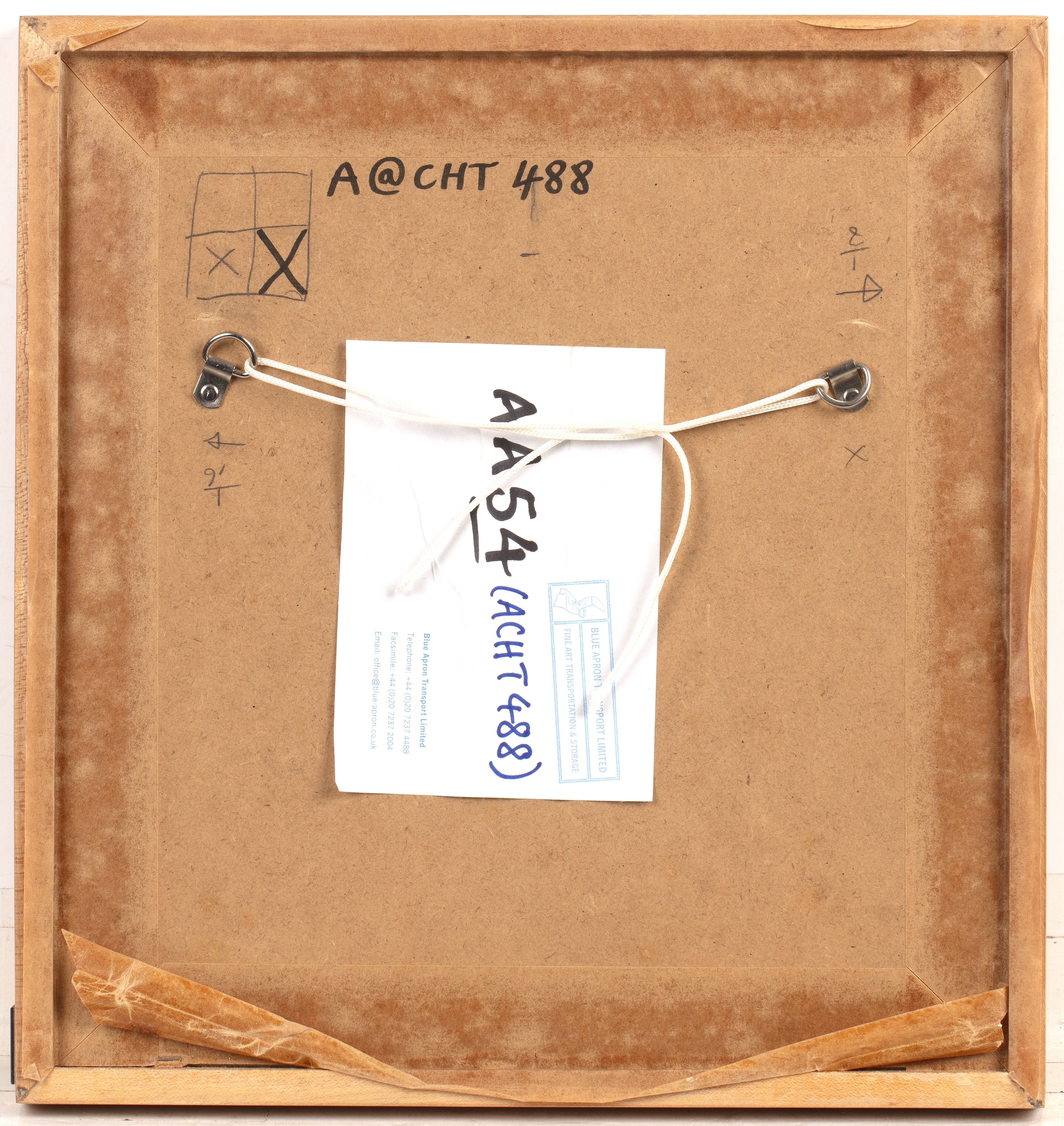 Artwork by Yuko Shiraishi, Yellow and Blue Verticals, Made of lithograph