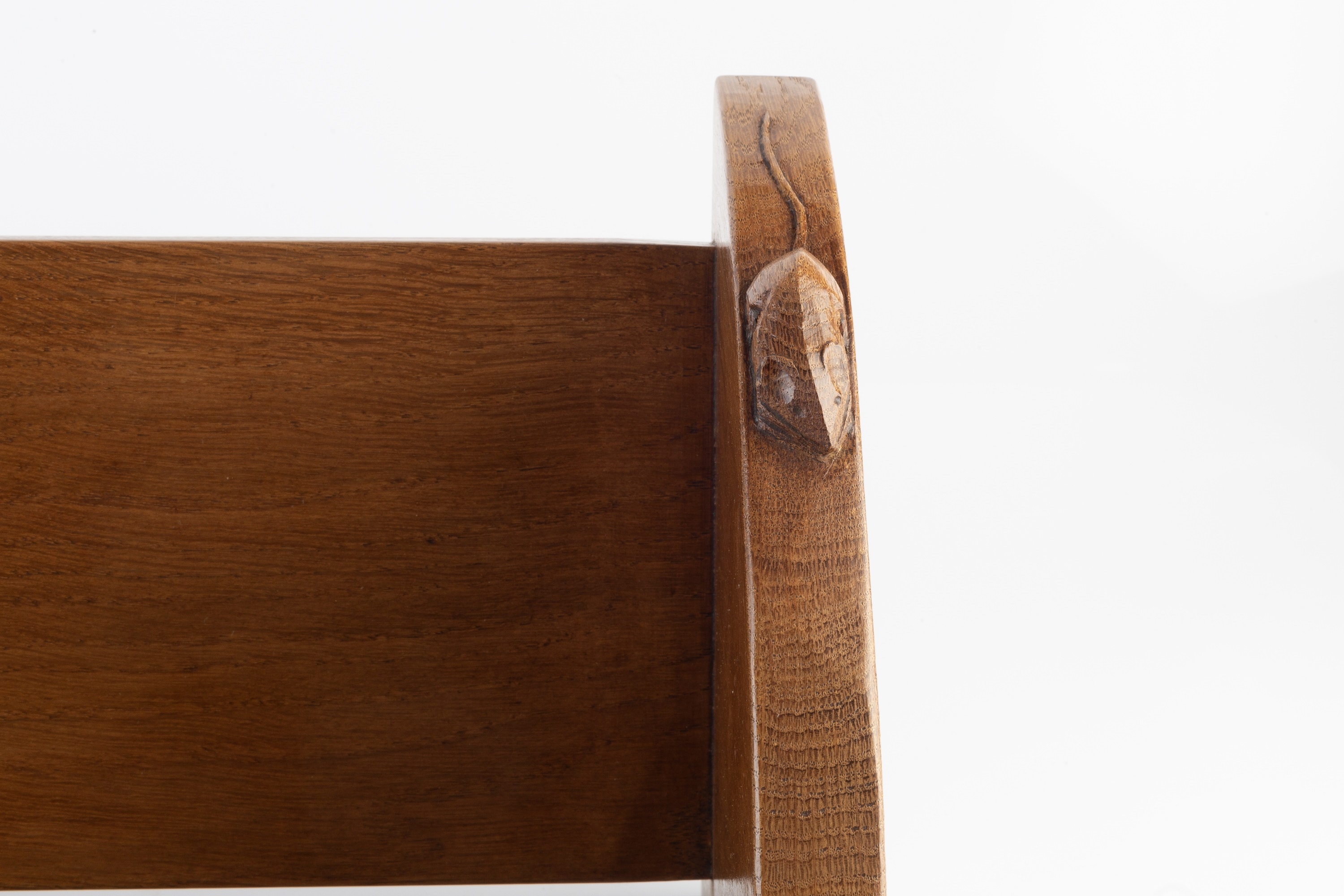 Robert Thompson | Mouseman book trough (Circa 1970) | MutualArt