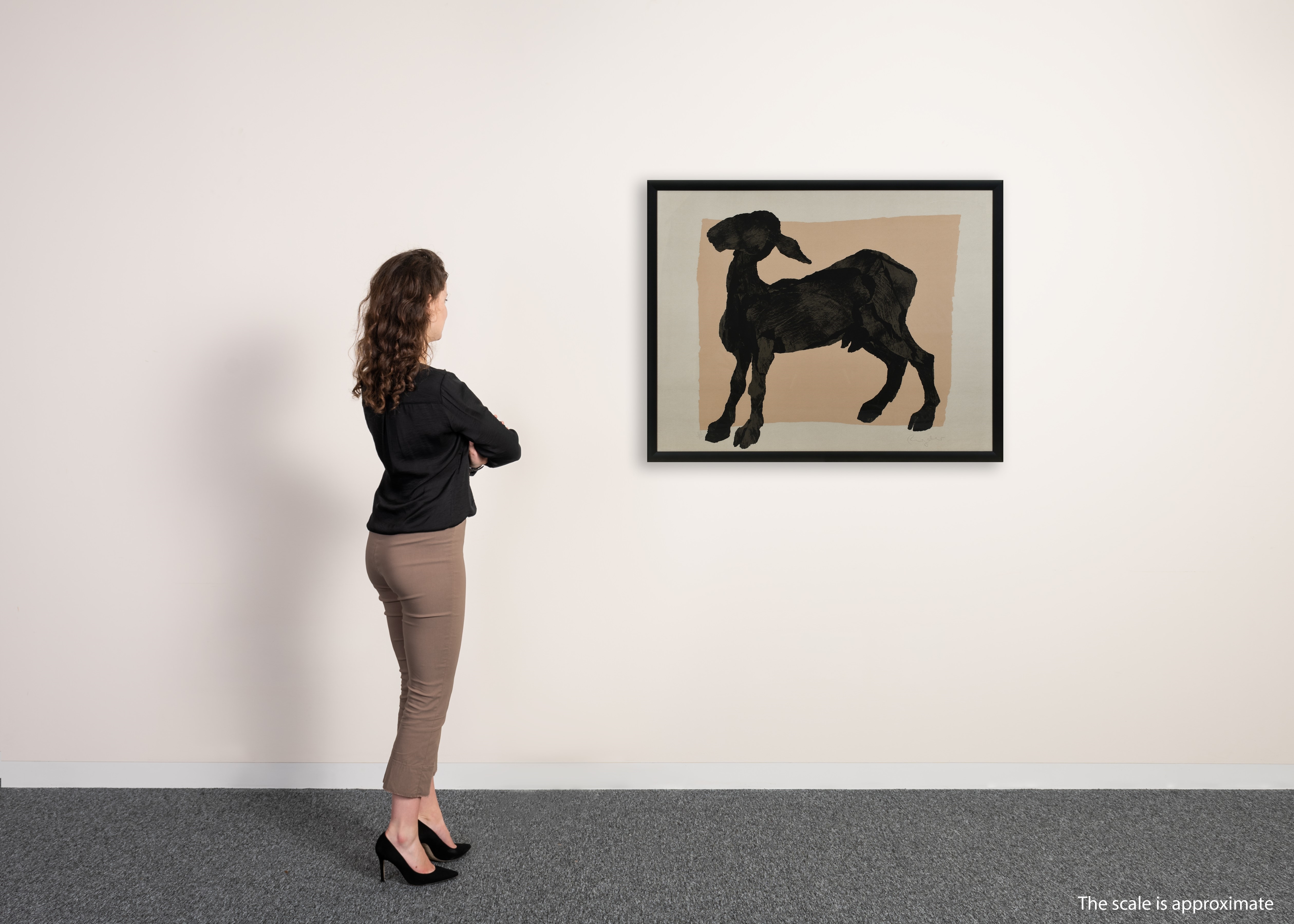 Sophie Ryder | Black Goat (1970) | MutualArt