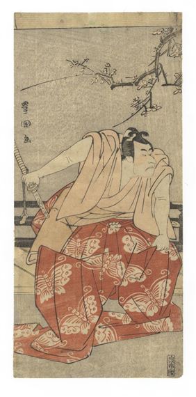 Toyokuni I Utagawa, Kabuki Actor Matsumoto Koshiro by Utagawa Toyokuni, late 18th century