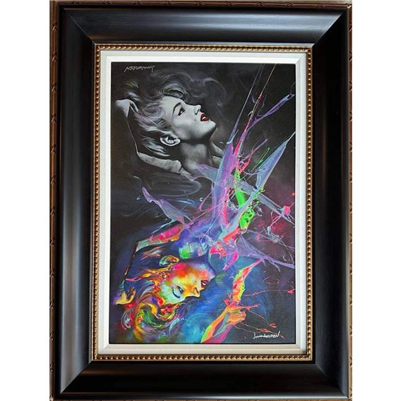 Jim Warren | Marilyn in the Mirror (Circa 2021) | MutualArt