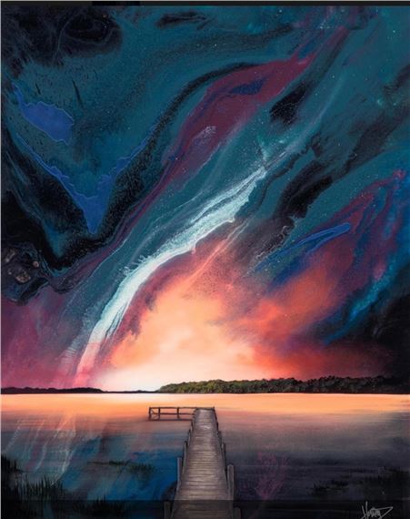 Ashton Howard | Ashton Howard “”Bayou Nights (2021) | MutualArt