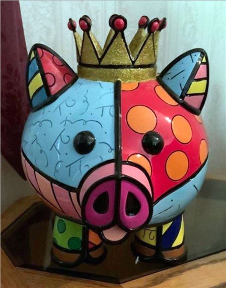 Romero Britto | Royalty - Romero Britto 2019 (2019) | MutualArt