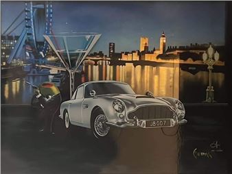 Michael Godard | Michael Godard Bond (Original Painting on