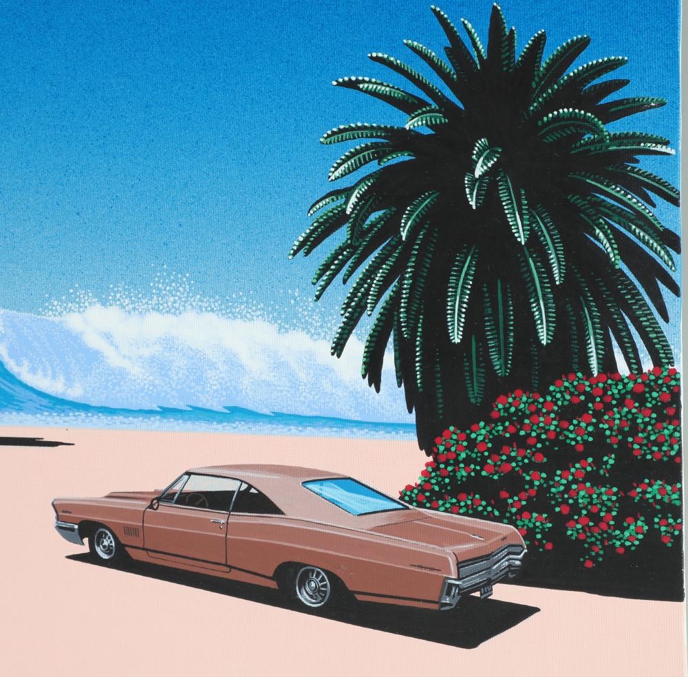 Artwork by Hiroshi Nagai, Untitled (Beachcomber Series),, Made of acrylic on artist's board