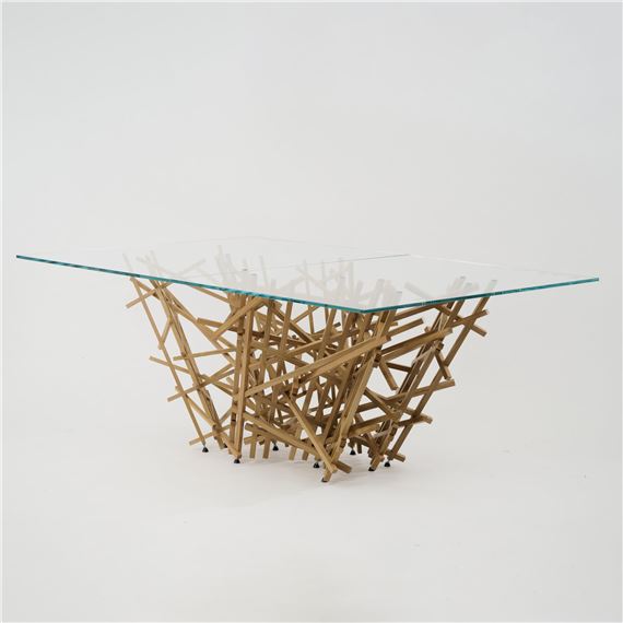 Kengo Kuma | Kigumi' prototype table (2018) | MutualArt
