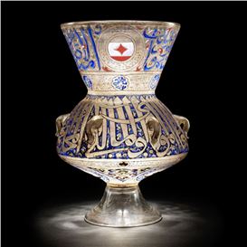 Islamic Sarghitmish Lamp Sets World Record as Most Expensive Glass Artifact, Selling for $6.5 Million at Bonhams