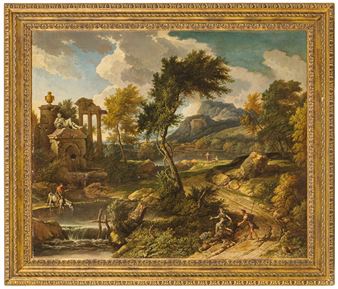 Paesaggio arcadico - Etienne Allegrain