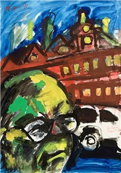 The Poet in Baggot Street IV (1990 - Michael Kane