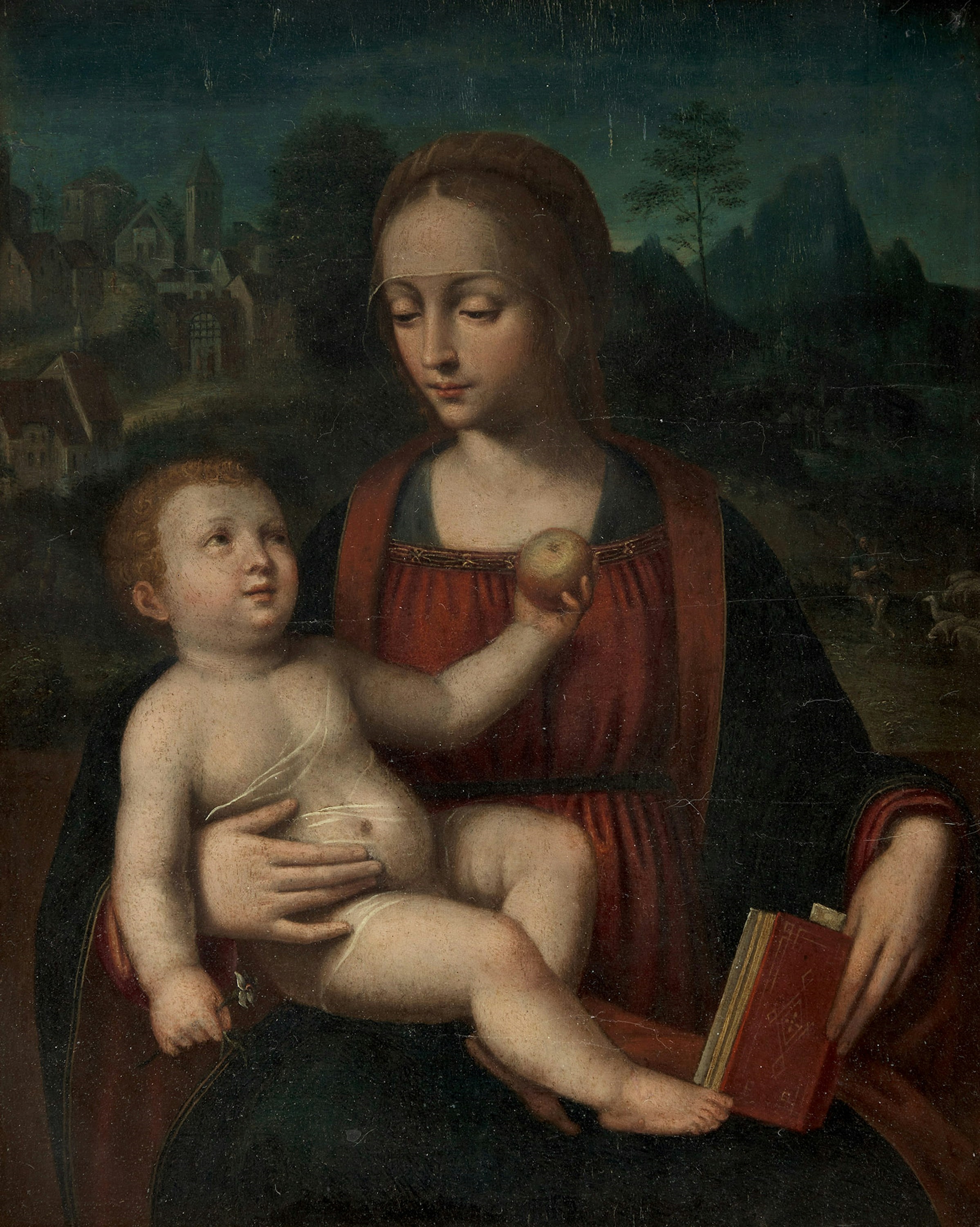 Bernardino Luini | Madonna and Child | MutualArt