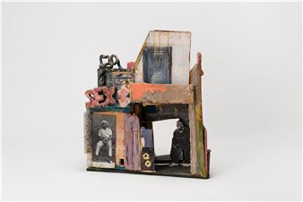 Installation view of Leroy Johnson exhibition at Margot Samel.
