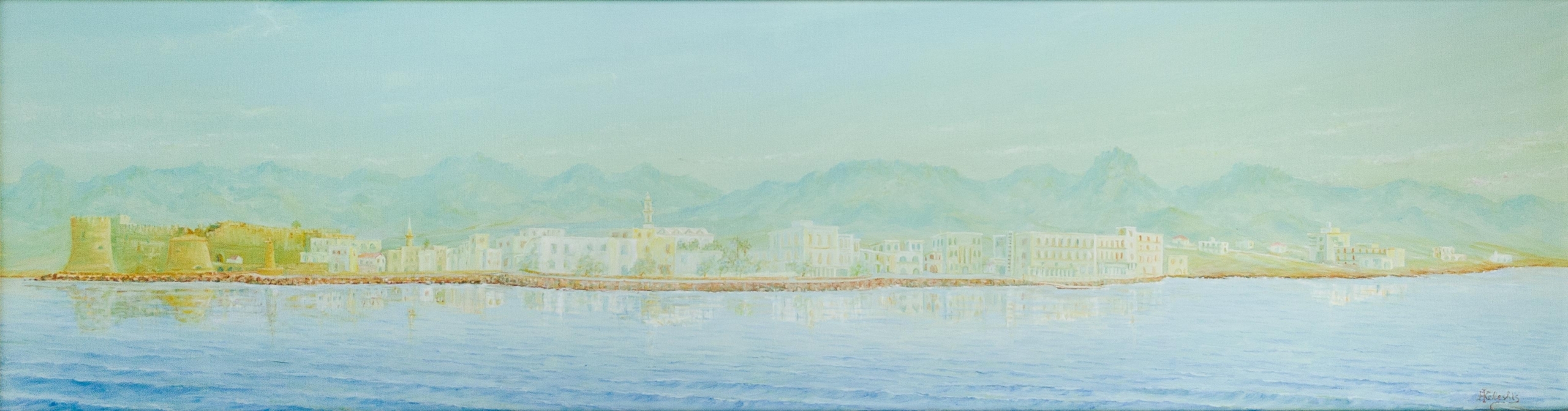 Artwork by Andreas Keleshis, Galazia Kyrenia, Made of oil on canvas