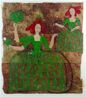 Lady in green - Lynn Dennison