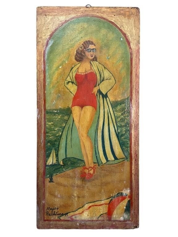 Artwork by Meyer Rechtman, Unique Small Paintings, Meyer Rechtman, Made of oil on board painting