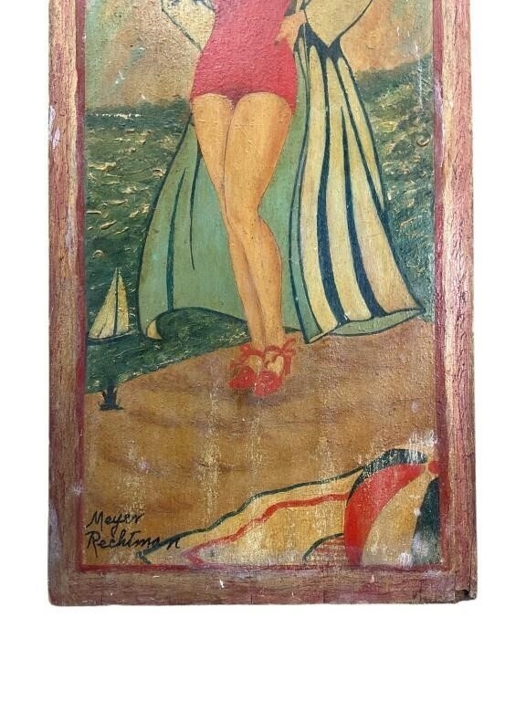 Artwork by Meyer Rechtman, Unique Small Paintings, Meyer Rechtman, Made of oil on board painting