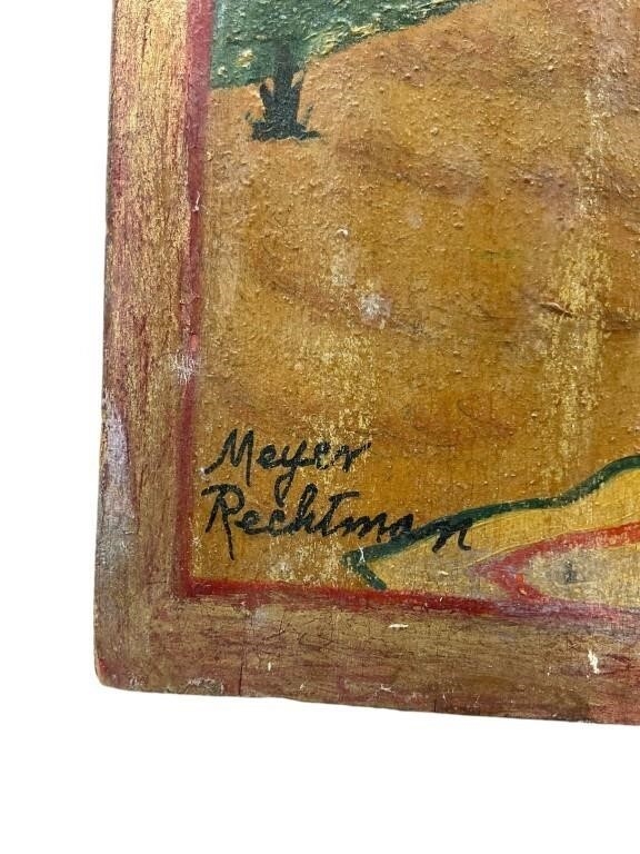 Artwork by Meyer Rechtman, Unique Small Paintings, Meyer Rechtman, Made of oil on board painting