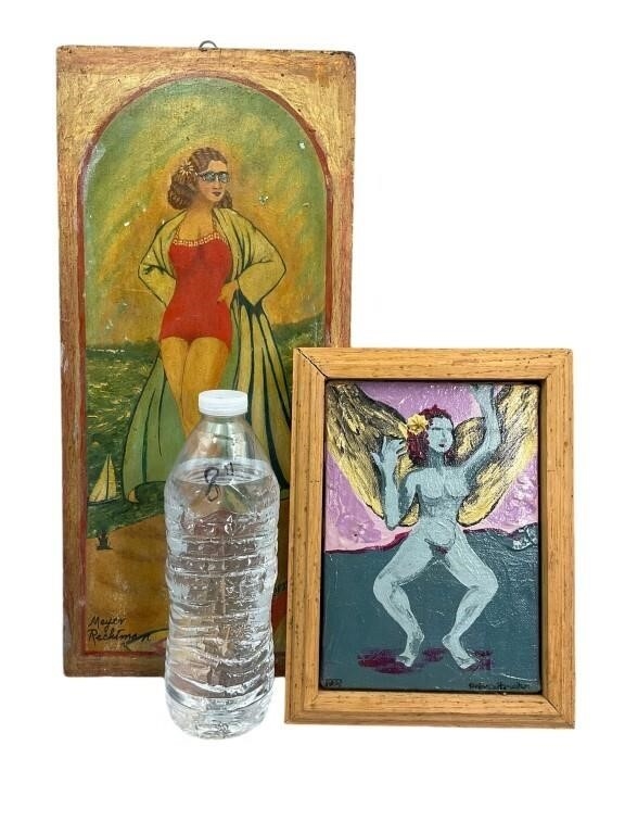 Artwork by Meyer Rechtman, Unique Small Paintings, Meyer Rechtman, Made of oil on board painting