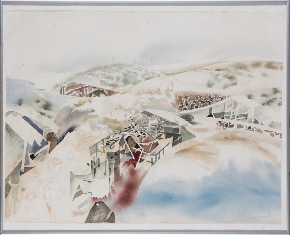 Elizabeth Vercoe Grieb | Mining Town | MutualArt