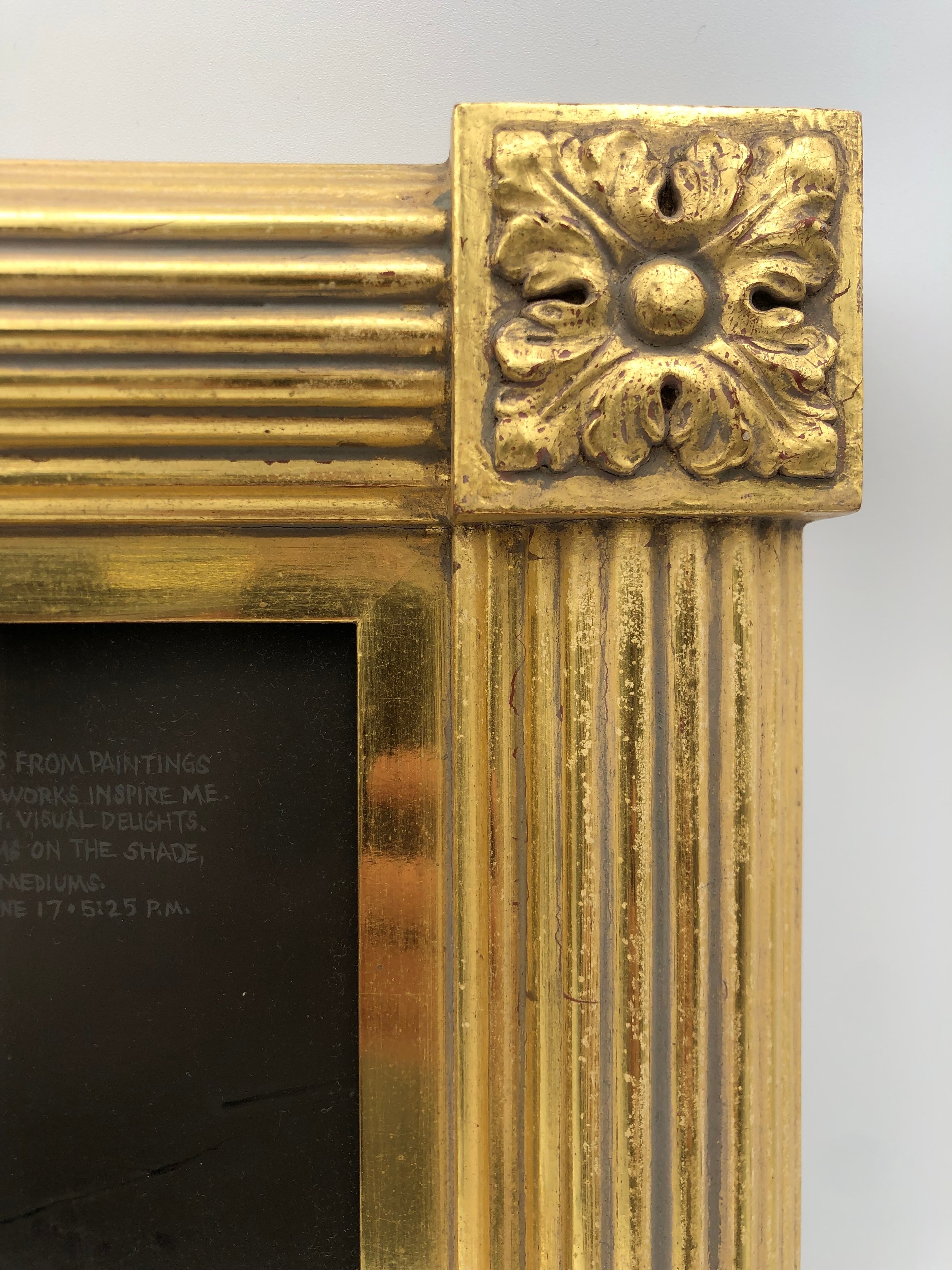 Artwork by Jeremiah Stermer, surrealist still life composition, Made of oil on board