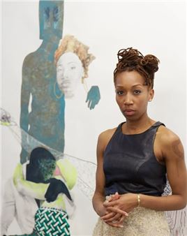 Ruby Onyinyechi Amanze Concludes Her Solo Exhibition ‘Light Blue Violet’ at Goodman Gallery Johannesburg