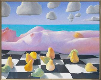 Nude with pears - Mervyn Moriarty