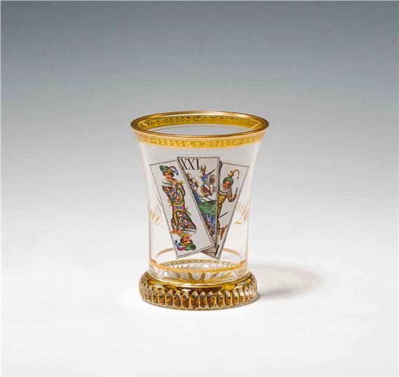 Beaker die Trull by Anton Kothgasser, circa 1820
