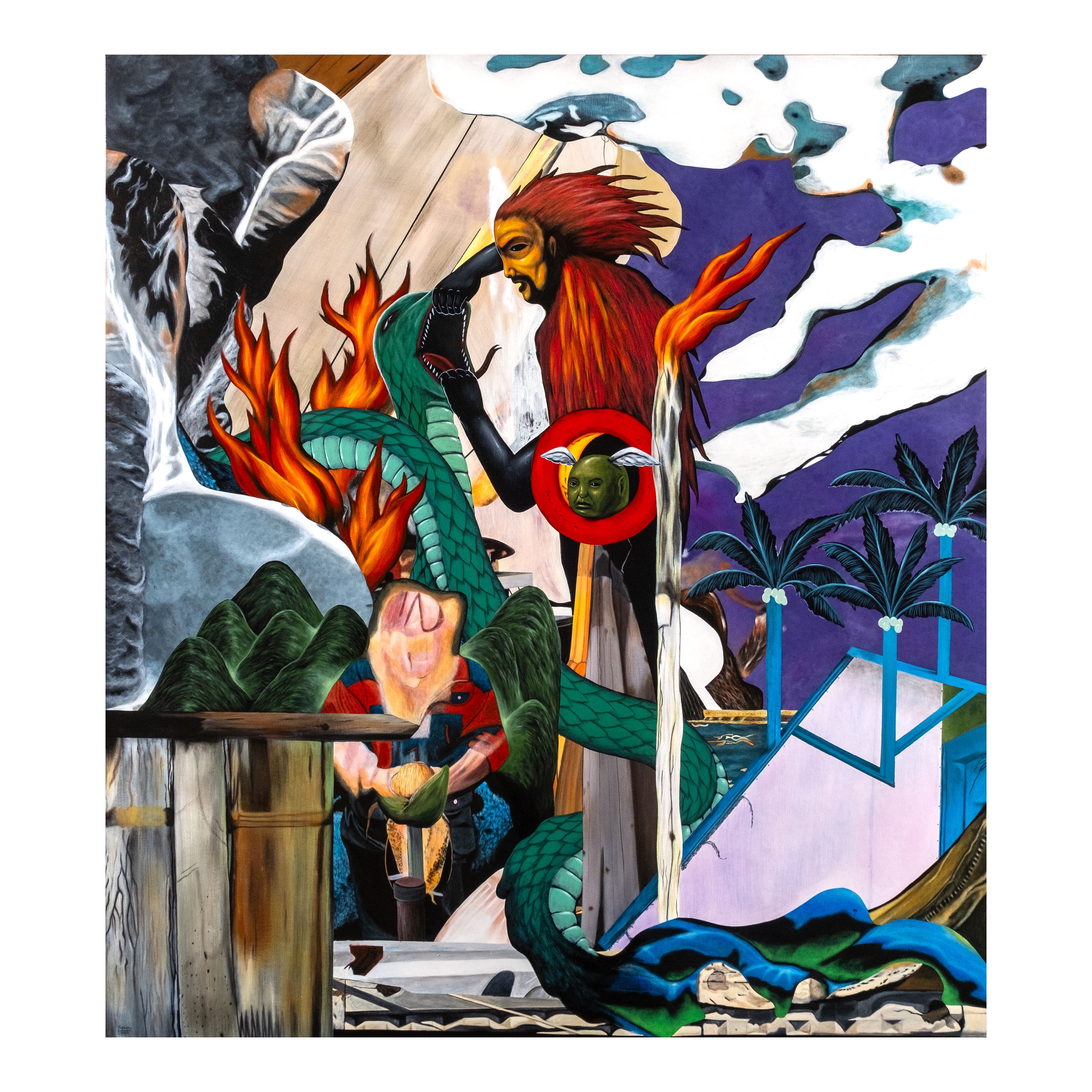 Rodel Tapaya | A Sky Without Stars, A Sea Without Sand (2020) | MutualArt