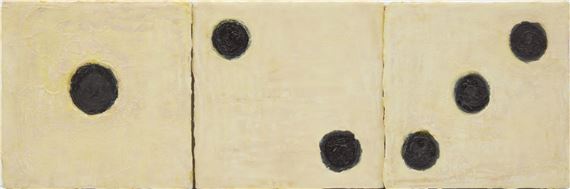 Set of Three Floating Crap Game (Dice Throw #14) - Barbara Steinman