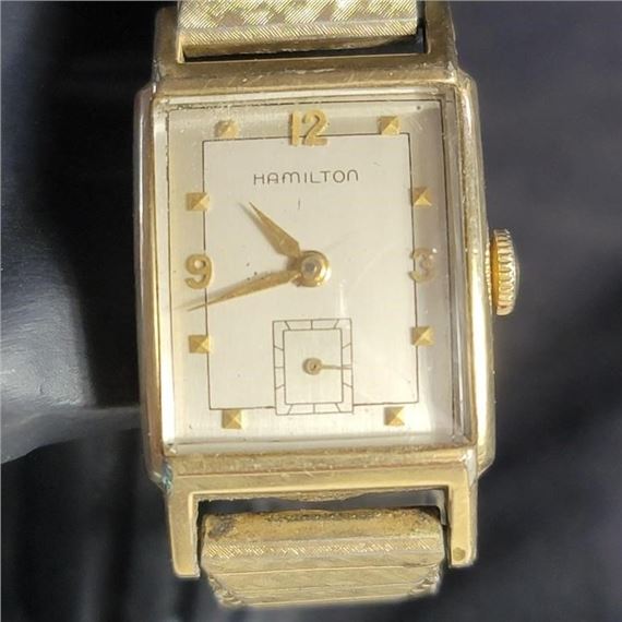 Hamilton | Hamilton 10k gold filled automatic wristwatch | MutualArt