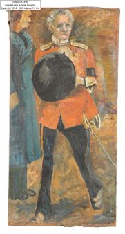 An officer in dress uniform - Gordon R. Bremble