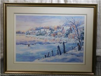 Sandra Gianqiulio Signed Print - Sandra Giangiulio