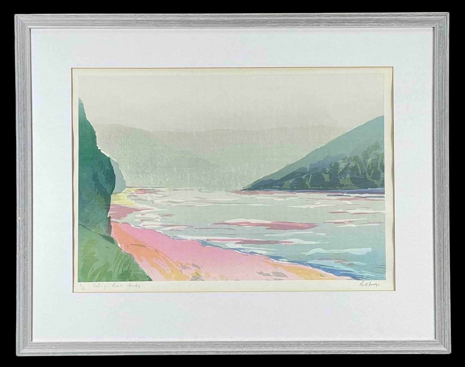 Artwork by Ruth Hodge, ‘Tal-y-bont, Wales’, Made of Silk-screen print