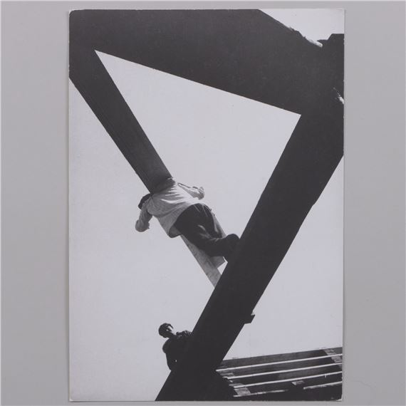 On the Construction Site by Boris Ignatovich, 1929