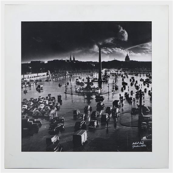 Place de la Concorde by Gordon Parks, 1951