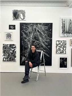 In black and white: Zander Blom tells of the colour in his work