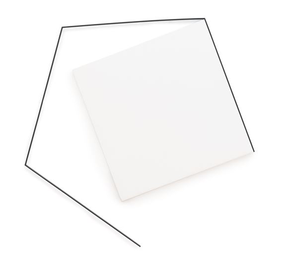 François Morellet | steel.life no. 62” (From square to pentagon (1992 ...