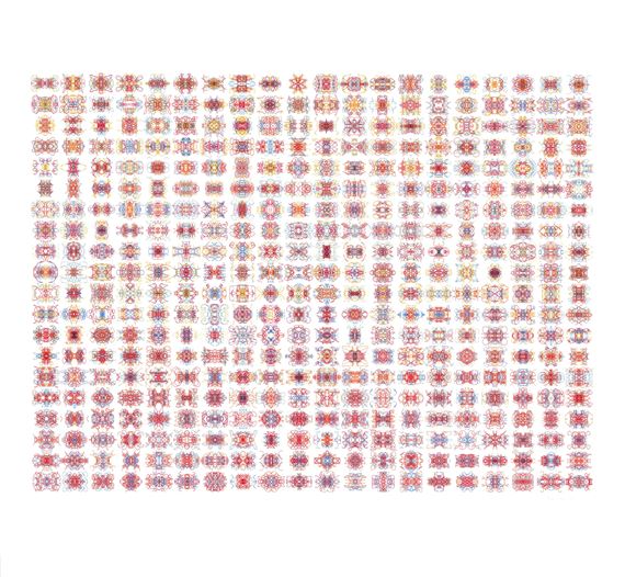 Roman Verostko: The Cloud of Unknowing at DAM Projects