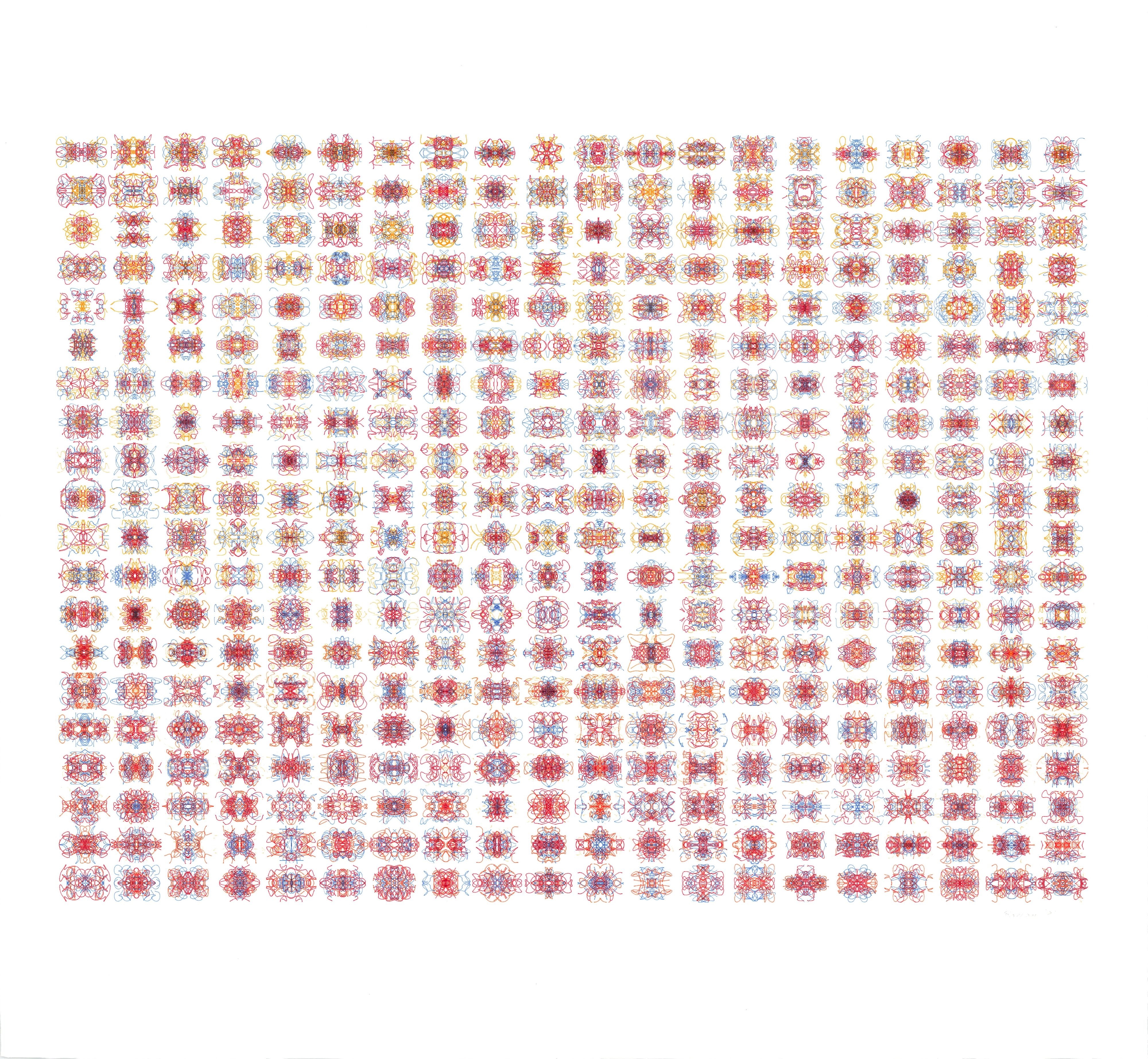 Roman Verostko: The Cloud of Unknowing at DAM Projects