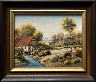 Młyn nad rzeką(2001)
sygn.dat.p.d. Kroplewski / 2001 - Kroplewski Benedykt