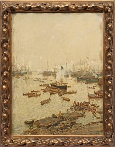 erdigem Kolorit - Otto Sinding