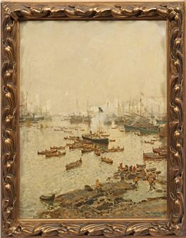 erdigem Kolorit - Otto Sinding