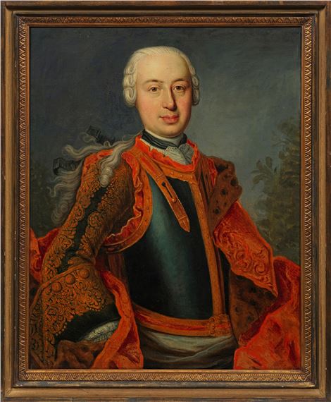 halbfiguriges by German School, 18th Century, circa 18th century