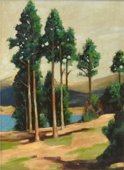 Contemporary School | Five contemporary oil paintings and a ...
